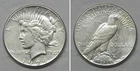 X7723  1924-S Peace Dollar, XF details, cleaned
