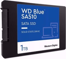 Western Digital Blue SA510 1 to 2.5" Serial ATA III WD 1TB or 2TB Internal SSD