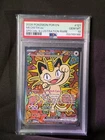 2026 POKEMON POR EN-PERFECT ORDER SPECIAL ILLUSTRATION RARE MEOWTH EX PSA 10