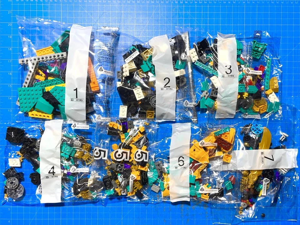 LEGO Monkie Kid 80048 Mighty Azure Lion | Solo piezas de construcción (sin minifiguras) Foto 2 de 4