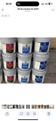 Sherwin-Williams SuperPaint Interior/Exterior 5 Gallon Paint Buckets