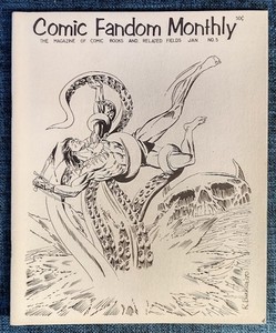 Comic Fandom Monthly #5 Jan. 1972 Comics Fanzine Joe Brancatelli Steve Jenkins