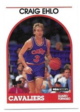 CRAIG EHLO 1989-90 HOOPS ROOKIE CARD NEAR MINT CONDITION. rookie card picture