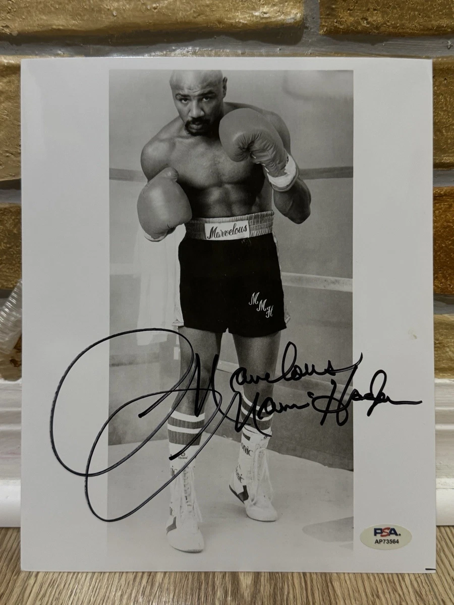 marvin hagler signed products for sale | eBay