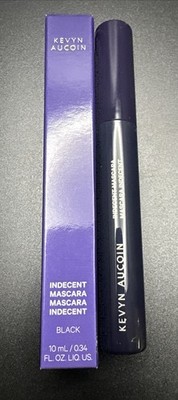 Kevyn Aucoin Indecent Mascara BLACK .34oz 10mL FULL SZ  NIB