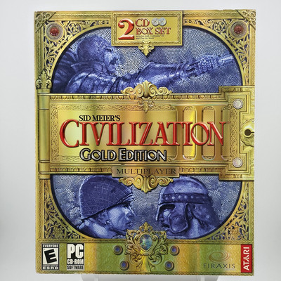 Sid Meier's Civilization III: Gold Edition, 2003, Big Box, New & Sealed