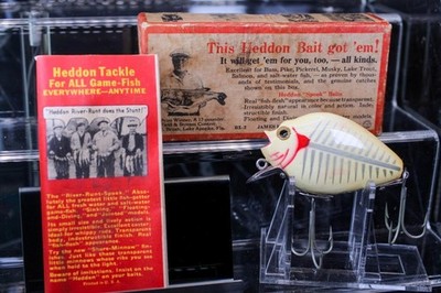 IN BOX- Heddon Punkinseed Wood Fishing Lure Insert 742XS