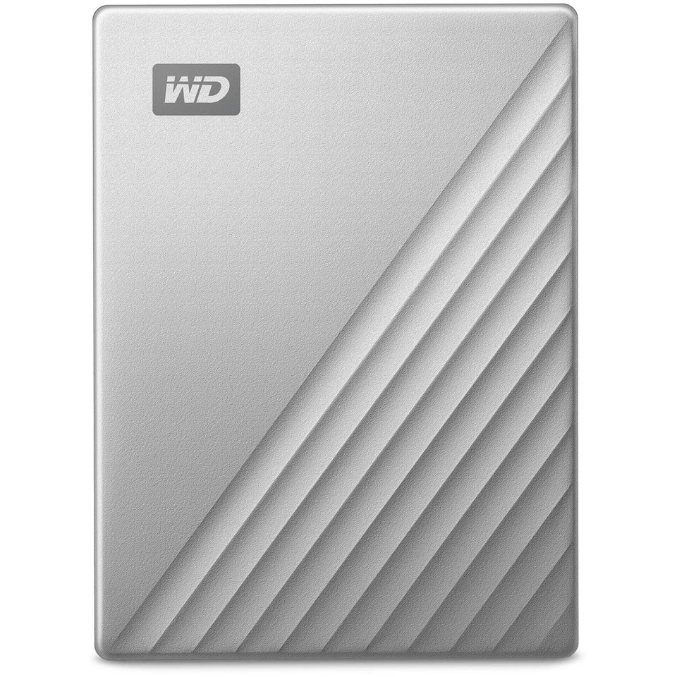 WD 1TB My Passport Ultra, Silver, Portable External Hard Drive, backup software - Image 2 of 2