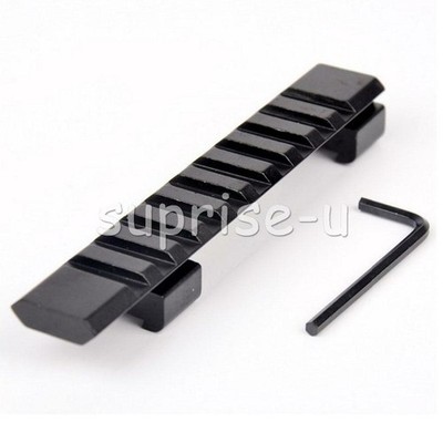124mm Schienenadapter Adapter 11mm auf 20mm Weaver Picatinny Zielfernrohr