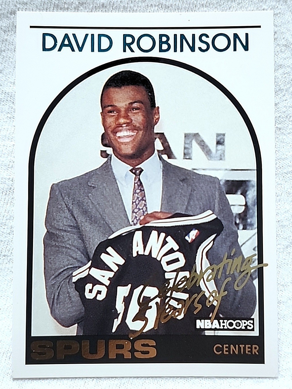 1993-94 NBA Hoops David Robinson #DR1 San Antonio Spurs 