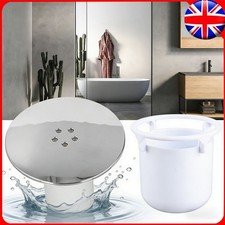 Shower Drain Cover Tray Waste Trap Plug Hole Cover Replacement Chromate