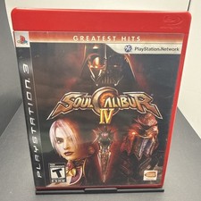 SOUL CALIBER IV 4 (Sony PlayStation 3, 2008) PS3 Game Complete w/ Manual