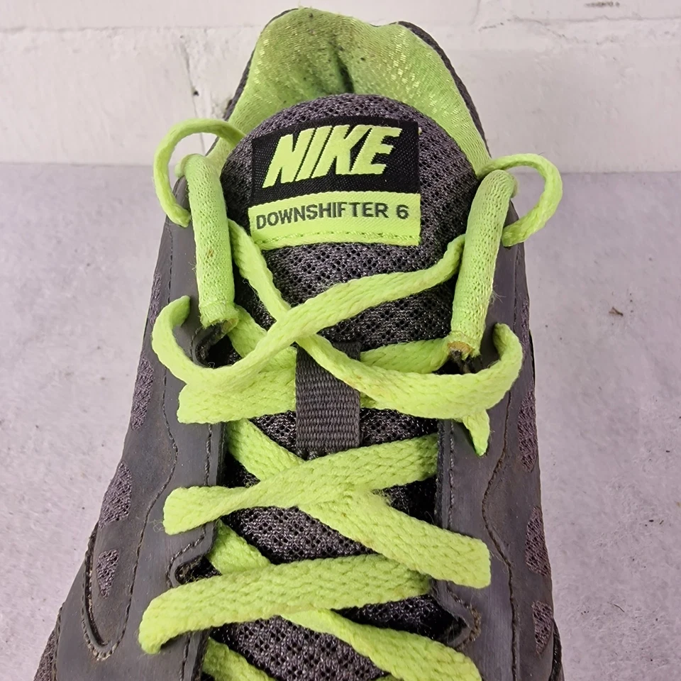 Nike Mens Downshifter 6 Gray Mesh Sneaker Trainer Running Shoes Size 7.5 UK - Image 4 of 4