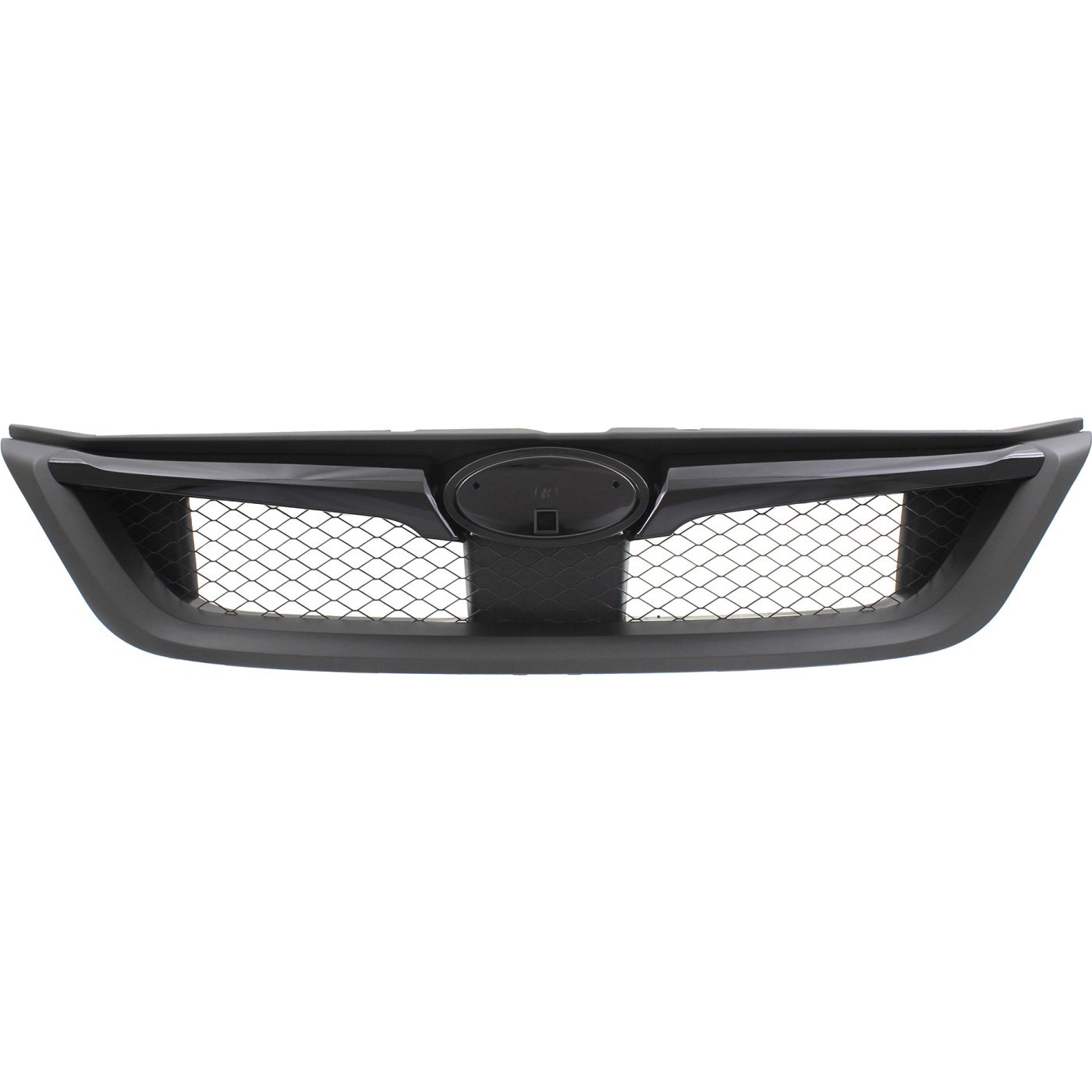Решетка радиатора для Subaru Impreza 2011-2014 годов выпуска из черного пластика