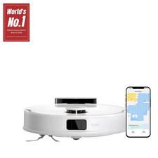 Q10 PF 13. 9In Robotic Vacuum and Mop with Smart Navigation, Bagless, Washable F