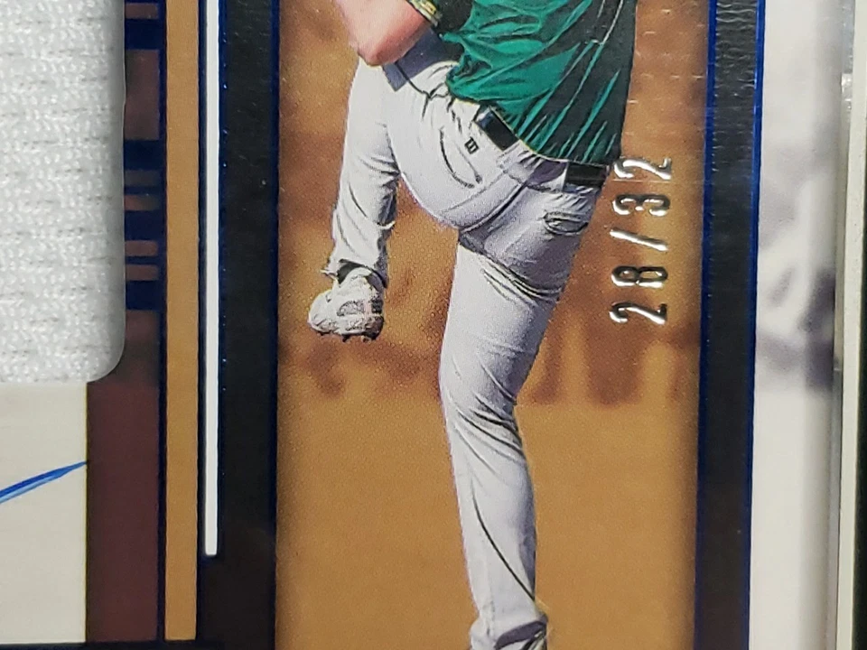 2024 Panini Three And Two Owen Murphy Prospect Jumbo Auto /32 Atlanta Braves - Image 2 of 4