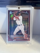 FRANKLIN ARIAS /199 Fuchsia 1st Bowman Refractor 🔥2025 Bowman #BCP-67 🔥Red Sox