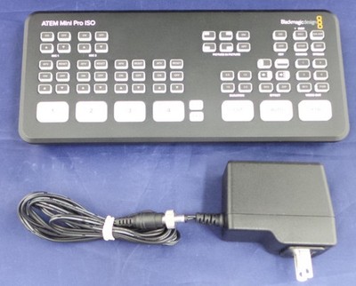 Blackmagic Design Atem Mini Pro ISO HDMI Live Stream Switcher