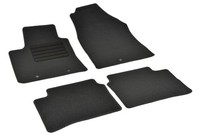 Passgenaue Schwarze Textilmatten Geeignet FüR Hyundai I10 Ab 2020