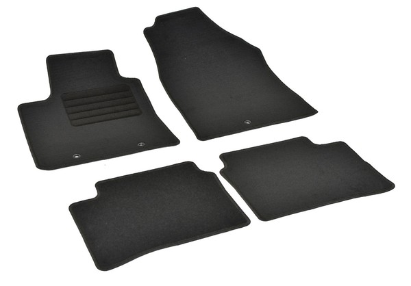 Passgenaue Schwarze Textilmatten Geeignet FüR Hyundai I10 Ab 2020-image
