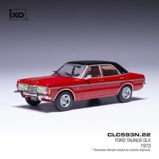 1973 Ford Taunus GXL Red at 1/43 IXO CLC593