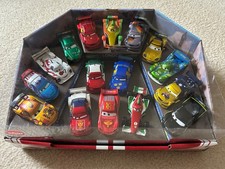 Cars Disney Store RACERS DIE CAST GIFT SET 16 PACK VHTF