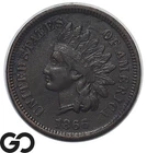 1866 Indian Head Cent Penny *Key Date* XF