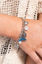 Paparazzi - MERMAID For Each Other - Blue Bracelet