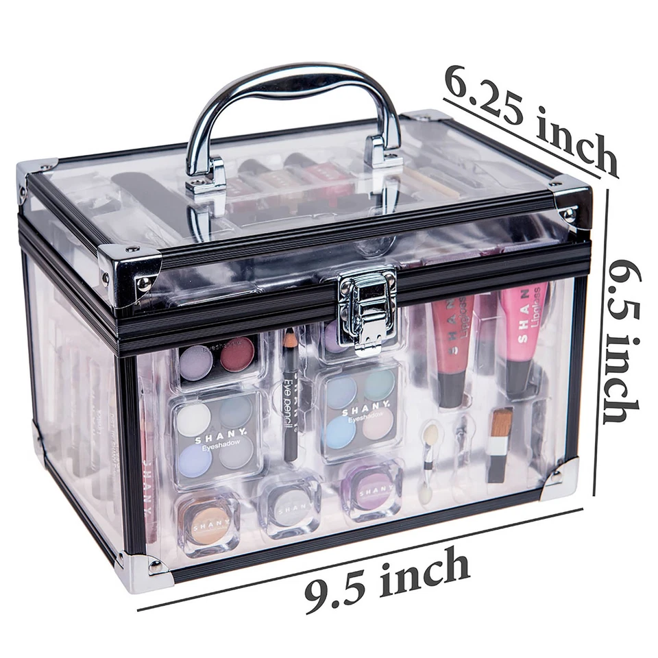 Juego de maquillaje SHANY Carry All Trunk (paleta de sombras de ojos/rubores/polvo/esmalte de uñas Foto 4 de 4