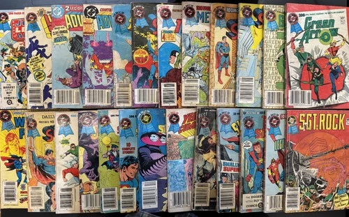 Lot of 25 BEST OF DC BLUE RIBBON DIGESTS! VINTAGE 80s! BATMAN! NEW TEEN TITANS!