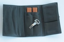 CARTIER Roadster 19mm Watch Bracelet + Black Leather Travel Case (59963)