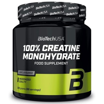 100 % Reines Mikronisiertes Creatin-Monohydrat - Pulver 300g  3g Creatin/Portion