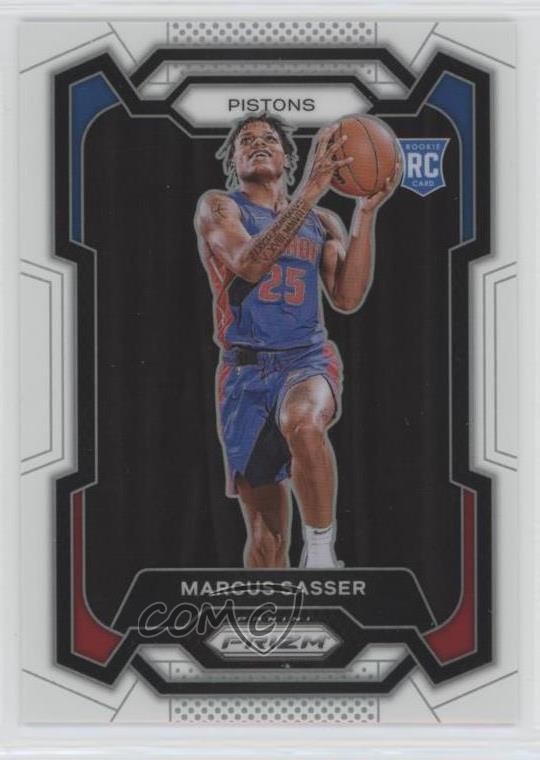 2023-24 Panini Prizm White Prizm 123/175 Marcus Sasser #174 1k5