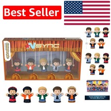 Limited Edition NSYNC Figures - 5 Iconic Members with 'No Strings Attached' Box