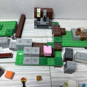 2016 LEGO MINECRAFT THE IRON GOLEM SET 21123 INCOMPLETE Set Replacement Parts