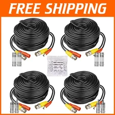 Weatherproof Surveillance Camera Cables Set
