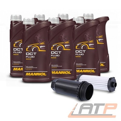 GETRIEBEFILTER HYDRAULIKFILTER FÜR FORD POWERSHIFT 6-GANG + 7l MANNOL GETRIEBEÖL