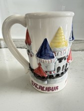 Vintage Excalibur Fantasy Faire Ceramic Beer Mug Stein – Las Vegas Souvenir