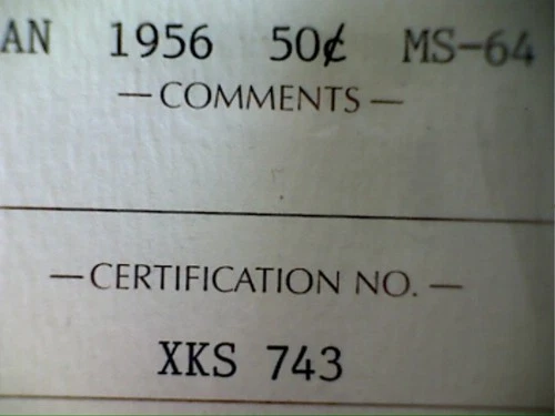 Canada 50c 1956 ICCS MS 64 toned obverse QEII