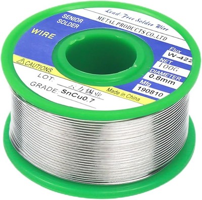 Lötzinn 0,8mm 100g bleifrei lead free solder wire mit Flussmittel
