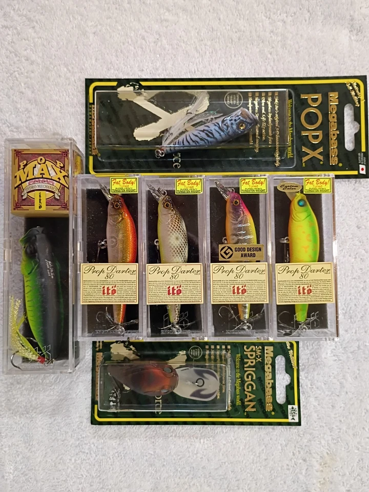 Megabass Lote de (7) Colores Raros y Limitados Y O (NIP) Los 7 Para 340 O Mejor Descuento Foto 2 de 4