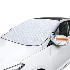 Windshield Snow Cover with Magnetic Edges Windshield Cover for Ice and Snow,