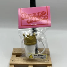 Dutch Bros Coffee Passenger Princess Straw Topper 2024 New Sealed 