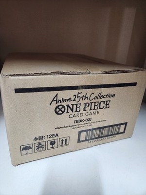 “Anime Game Card Piece One EBK-02] 新品 韓国 BOX collection 25th Anime ワンピースカード 25th Pack Booster Collection” ワンピース カードゲーム