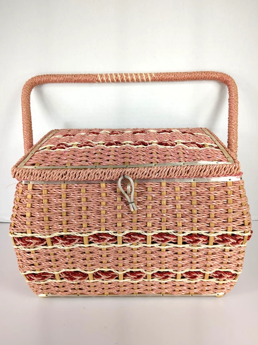 Vintage Sewing Basket Japan for sale | eBay