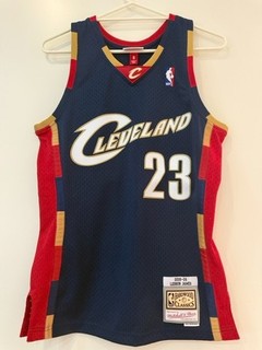 LeBron James Cleveland Cavs Harwood Classics 08 09 Jersey Excellent Condition