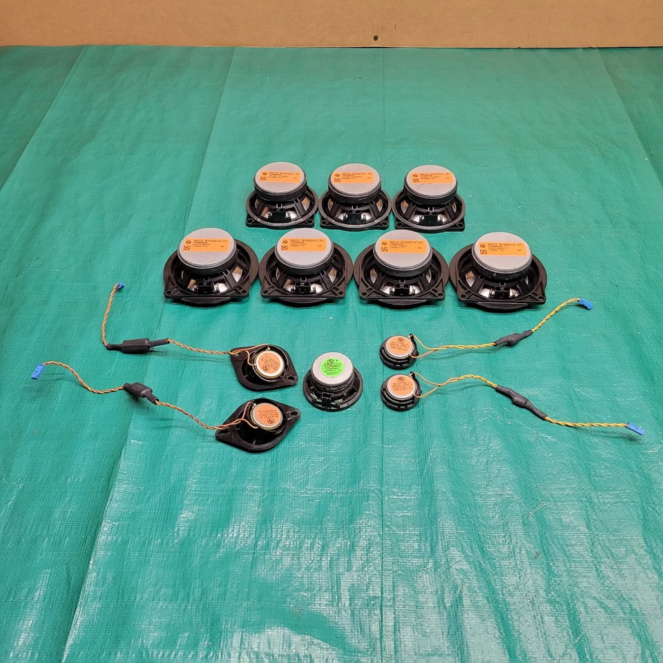 BMW E90 325I 328I 335I M3 2006-2011 Logic 7 HI-FI DSP Juego de altavoces tweeter OEM Foto 3 de 4