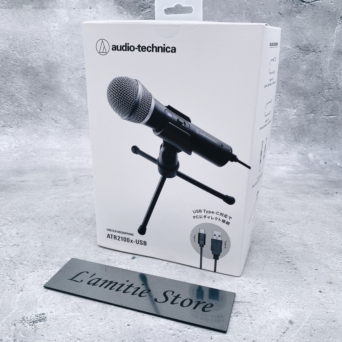 Audio-Technica ATR2100X-USB Streaming Podcasting Microphone USB