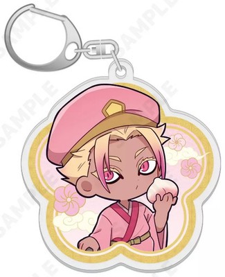Ryusei Shido Fukufuku Seven Lucky Gods Double-sided Acrylic Keychain