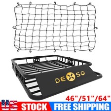 64x3951x3646x36 Inch Upgrade Roof Rack Carrier Wcargo Net - 200lbs Capacity